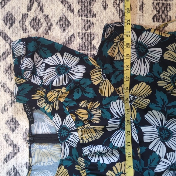 Eloquii floral top, sz 14. - Picture 5 of 6